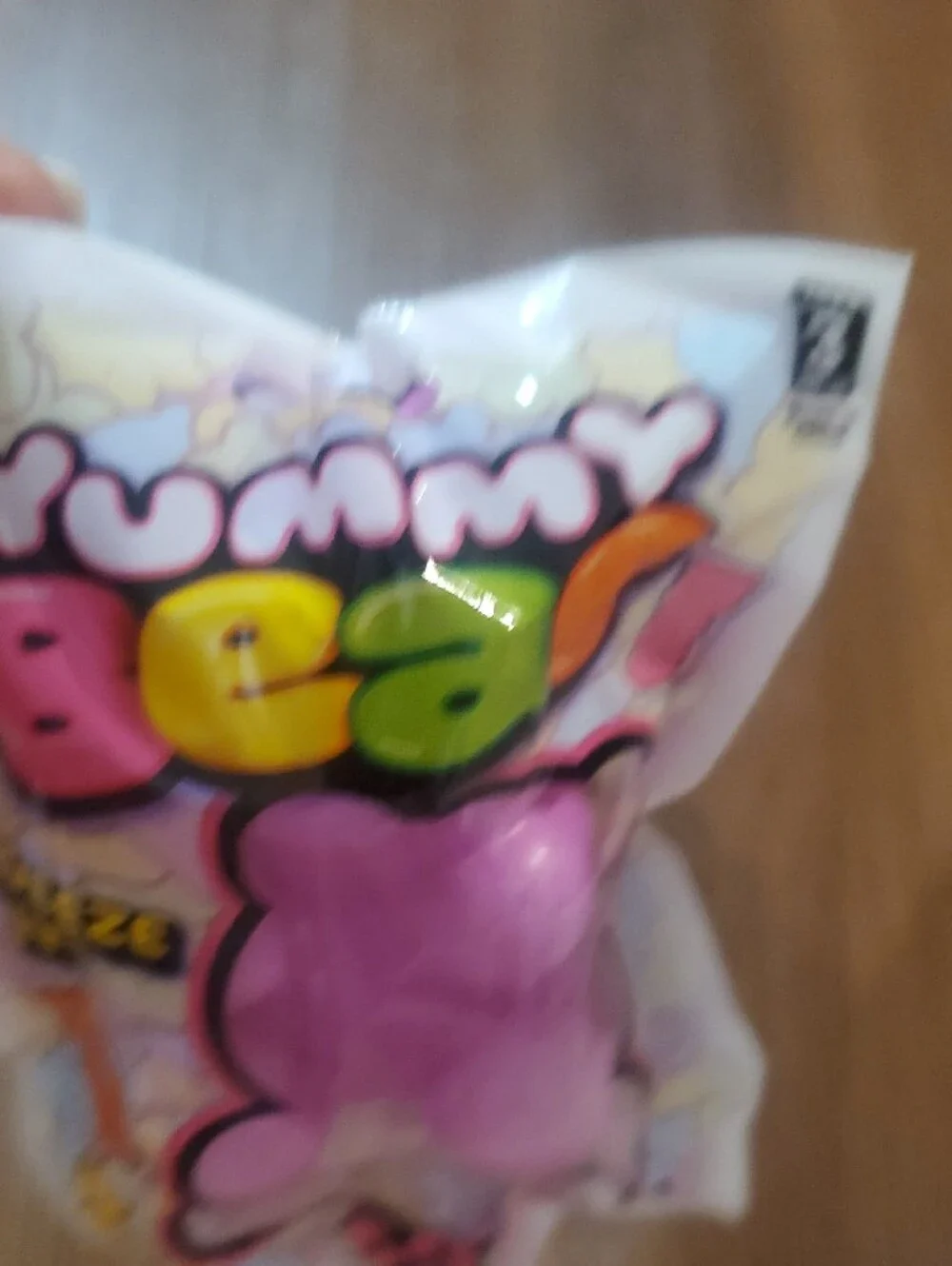 Kids SQUISHY Squeeze Bear Toy - Pink